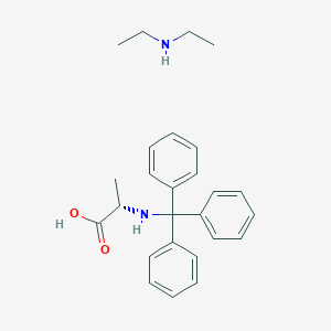 Diethylamine (S)-2-(tritylamino)propanoate
