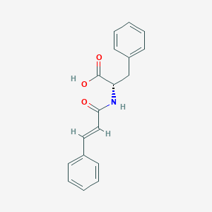 molecular formula C18H17NO3 B554616 trans-Cinnamoyl-phe-OH CAS No. 4950-65-6