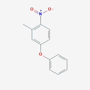 molecular formula C13H11NO3 B055462 2-硝基-5-苯氧基甲苯 CAS No. 112880-83-8