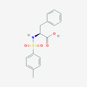 molecular formula C16H17NO4S B554628 N-(对甲苯磺酰基)-L-苯丙氨酸 CAS No. 13505-32-3
