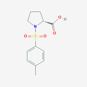 molecular formula C12H15NO4S B554632 甲苯磺酰基-D-脯氨酸 CAS No. 110771-95-4