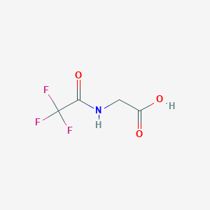 molecular formula C4H4F3NO3 B554644 TFA-Gly-OH CAS No. 383-70-0