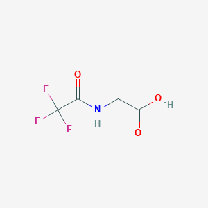 molecular formula C4H4F3NO3 B554644 N-(Trifluoroacetyl)aminoacetic acid CAS No. 383-70-0