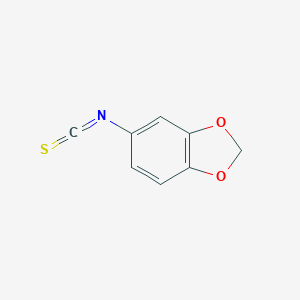 molecular formula C8H5NO2S B055465 3,4-Methylenedioxyphenyl isothiocyanate CAS No. 113504-93-1