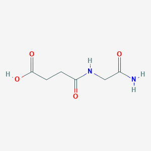 molecular formula C6H10N2O4 B554650 Suc-gly-NH2 CAS No. 200863-20-3