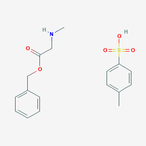 molecular formula C17H21NO5S B554665 Sar-OBzl p-tosylate CAS No. 54384-06-4