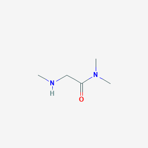 molecular formula C5H12N2O B554666 N,N-dimethyl-2-(methylamino)acetamide CAS No. 1857-20-1