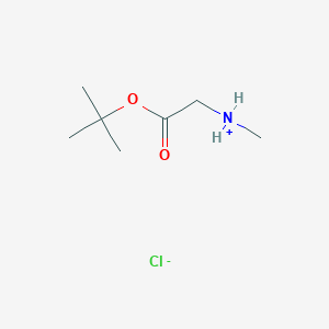B554667 Tert-butyl 2-(methylamino)acetate hydrochloride CAS No. 136088-69-2