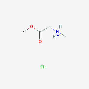 molecular formula C4H10ClNO2 B554668 Methyl N-methylglycinate hydrochloride CAS No. 13515-93-0