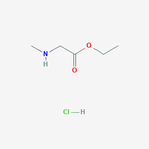 molecular formula C5H12ClNO2 B554669 肌氨酸乙酯盐酸盐 CAS No. 52605-49-9