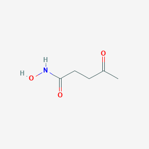 molecular formula C5H9NO3 B055467 N-hydroxy-4-oxopentanamide CAS No. 114983-43-6