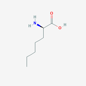 molecular formula C7H15NO2 B554690 (R)-2-Aminoheptanoic acid CAS No. 44902-01-4