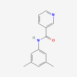 molecular formula C14H14N2O B5546978 N-(3,5-dimethylphenyl)pyridine-3-carboxamide 