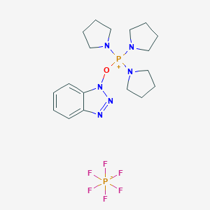 molecular formula C18H28F6N6OP2 B554699 PyBOP CAS No. 128625-52-5