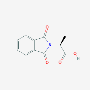 molecular formula C11H9NO4 B554709 邻苯二甲酰-L-丙氨酸 CAS No. 4192-28-3