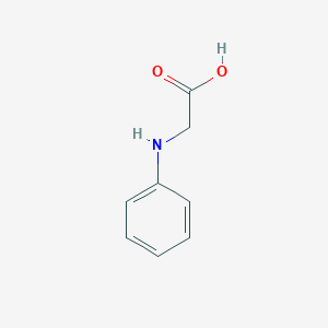 molecular formula C8H9NO2 B554712 N-苯基甘氨酸 CAS No. 103-01-5