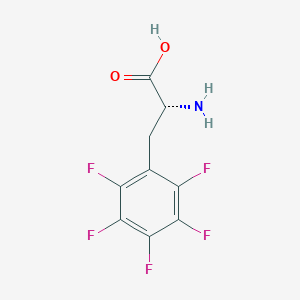 molecular formula C9H6F5NO2 B554718 (R)-2-氨基-3-(全氟苯基)丙酸 CAS No. 40332-58-9