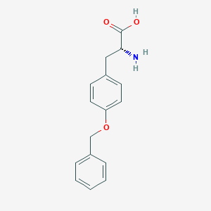 molecular formula C16H17NO3 B554738 o-Benzyl-d-tyrosine CAS No. 65733-15-5