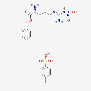 molecular formula C20H27N5O7S B554743 H-Arg(NO2)-obzl P-tosylate CAS No. 10342-07-1