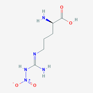molecular formula C6H13N5O4 B554745 H-D-Arg(NO2)-OH CAS No. 66036-77-9