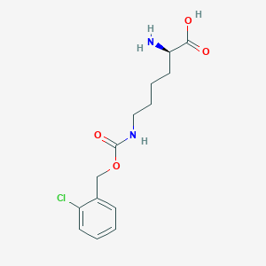 molecular formula C14H19ClN2O4 B554753 H-D-Lys(2-CL-Z)-OH CAS No. 201014-19-9