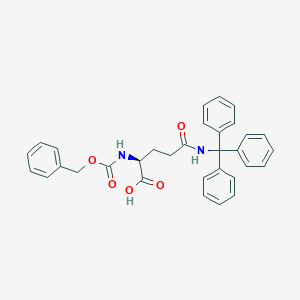 molecular formula C32H30N2O5 B554768 Z-Gln(Trt)-OH CAS No. 132388-60-4