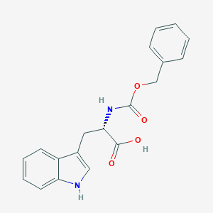 molecular formula C19H18N2O4 B554779 Benzyloxycarbonyltryptophan CAS No. 7432-21-5