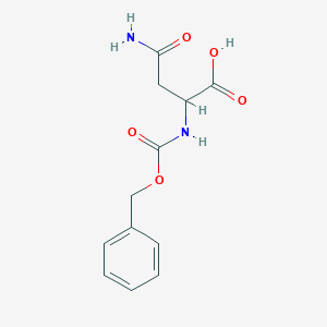 molecular formula C12H14N2O5 B554787 Carbobenzoxy-L-asparagine CAS No. 2304-96-3