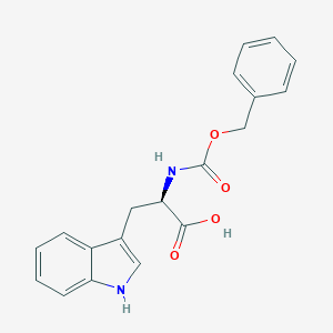 molecular formula C19H18N2O4 B554794 Cbz-D-Trp-OH CAS No. 2279-15-4