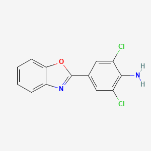molecular formula C13H8Cl2N2O B5547940 ASISCHEM V08202 