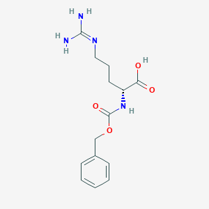 molecular formula C14H20N4O4 B554797 Z-D-Arg-OH CAS No. 6382-93-0