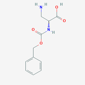 molecular formula C11H14N2O4 B554799 Z-D-Dap-OH CAS No. 62234-37-1