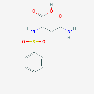molecular formula C11H14N2O5S B554801 Tosyl-L-asparagine CAS No. 36212-66-5
