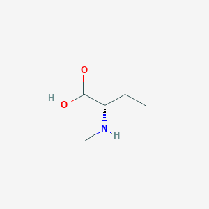 molecular formula C6H13NO2 B554803 N-Methylvaline CAS No. 2480-23-1