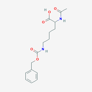 molecular formula C16H22N2O5 B554821 Ac-Lys(Z)-OH CAS No. 6367-08-4