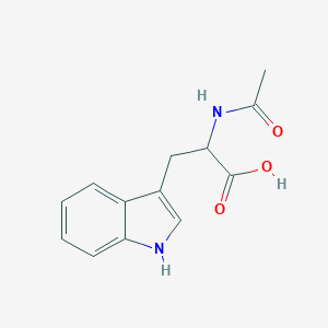 molecular formula C13H14N2O3 B554828 N-Acetyl-DL-tryptophan CAS No. 87-32-1