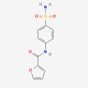 molecular formula C11H10N2O4S B5548311 N-(4-sulfamoylphenyl)furan-2-carboxamide 