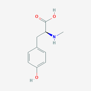 molecular formula C10H13NO3 B554848 N-Methyl-L-tyrosine CAS No. 537-49-5