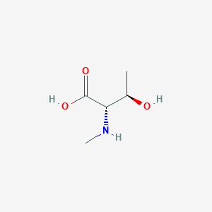 molecular formula C5H11NO3 B554851 N-Methyl-L-threonine CAS No. 2812-28-4