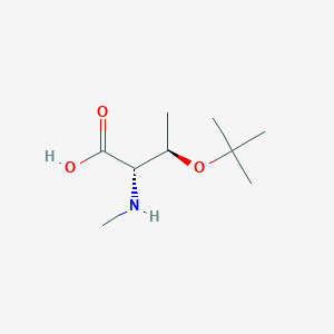 molecular formula C9H19NO3 B554852 N-Me-Thr(Tbu)-OH CAS No. 42417-72-1