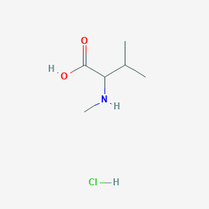 molecular formula C6H14ClNO2 B554869 N-Methyl-DL-valine hydrochloride 