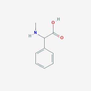 B554870 2-(Methylamino)-2-phenylacetic acid CAS No. 74641-60-4