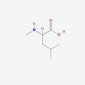 molecular formula C7H15NO2 B554872 N-甲基-DL-亮氨酸 CAS No. 2566-33-8