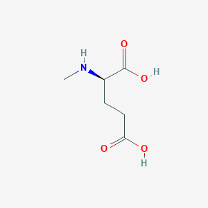 molecular formula C6H11NO4 B554875 (R)-2-(Methylamino)pentanedioic acid CAS No. 77481-28-8