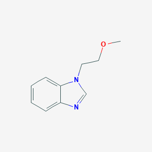molecular formula C10H12N2O B055488 1-(2-Methoxyethyl)benzimidazole CAS No. 118468-98-7