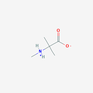 molecular formula C5H11NO2 B554883 2-(Methylamino)isobutyric acid CAS No. 2566-34-9