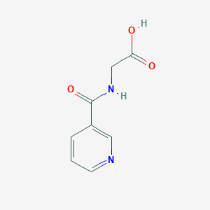 molecular formula C16H23NO5S B554888 Nicotinuric acid CAS No. 583-08-4