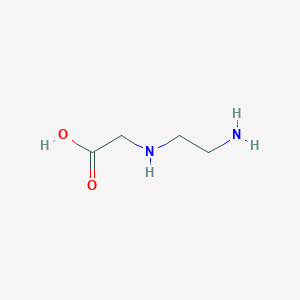 molecular formula C4H10N2O2 B554895 N-(2-氨基乙基)甘氨酸 CAS No. 24123-14-6