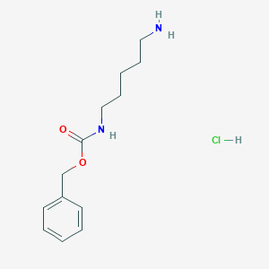 molecular formula C13H21ClN2O2 B554899 N-Z-1,5-pentanediamine hydrochloride CAS No. 18807-74-4