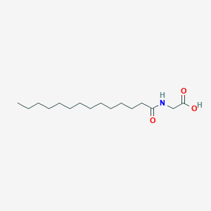 molecular formula C16H31NO3 B554907 N-Myristoylglycine CAS No. 14246-55-0